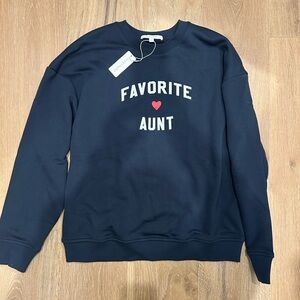 Favorite Aunt - Favorite Daughter Navy Blue Sweater